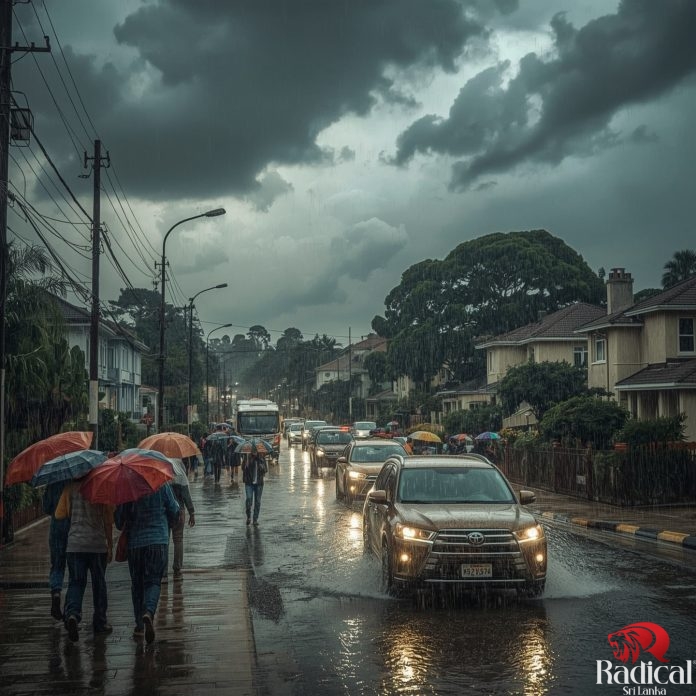 Moderately heavy rains