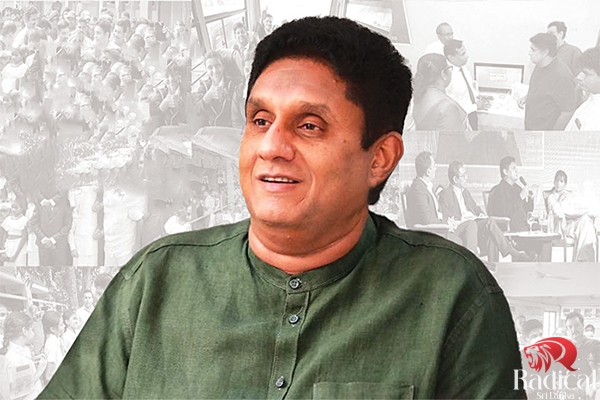 Opposition leaders, led by Sajith