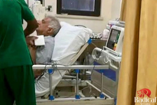 Ranil Wickremesinghe's health condition improving